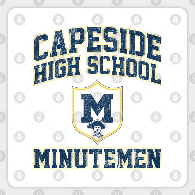 Capeside High School Minutemen (Dawson's Creek) Variant Magnet by huckblade